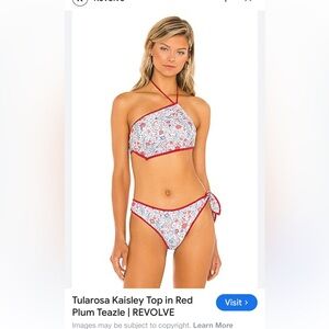 Tularosa Kaisley Bikini in Red Plum Teazle
Like new 
Size XXS